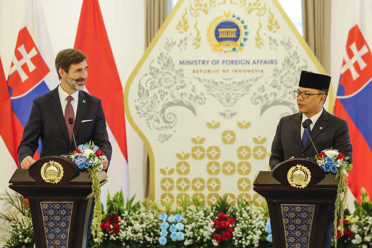 Menlu Indonesia dan Slovakia Bahas Kerja Sama Bilateral