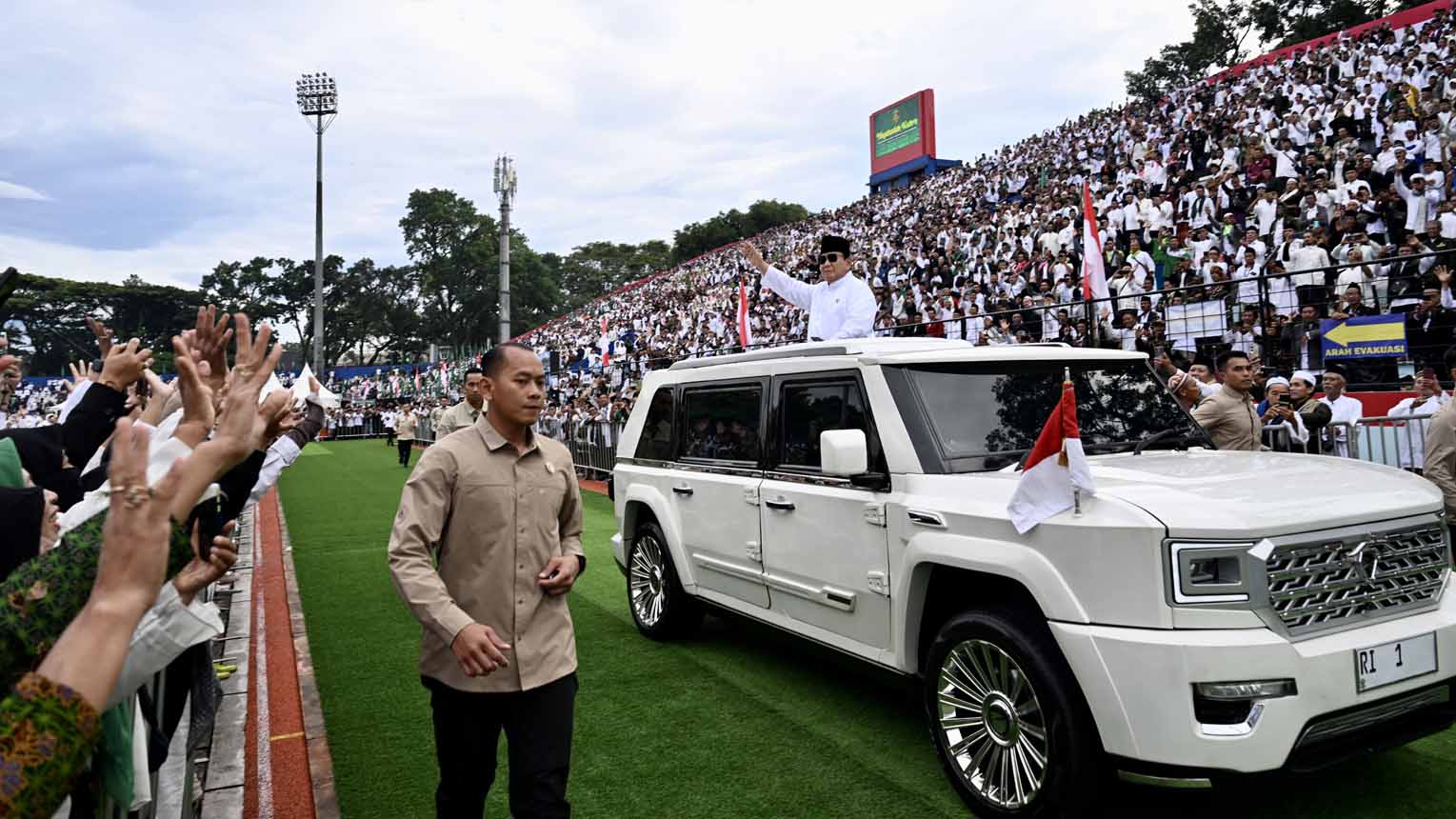 Presiden Prabowo Hadiri Perayaan Satu Abad NU