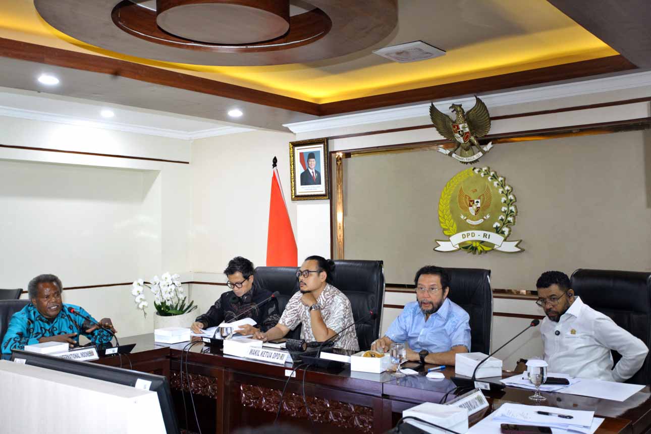DPD Gelar Audiensi dengan Amnesty International Indonesia
