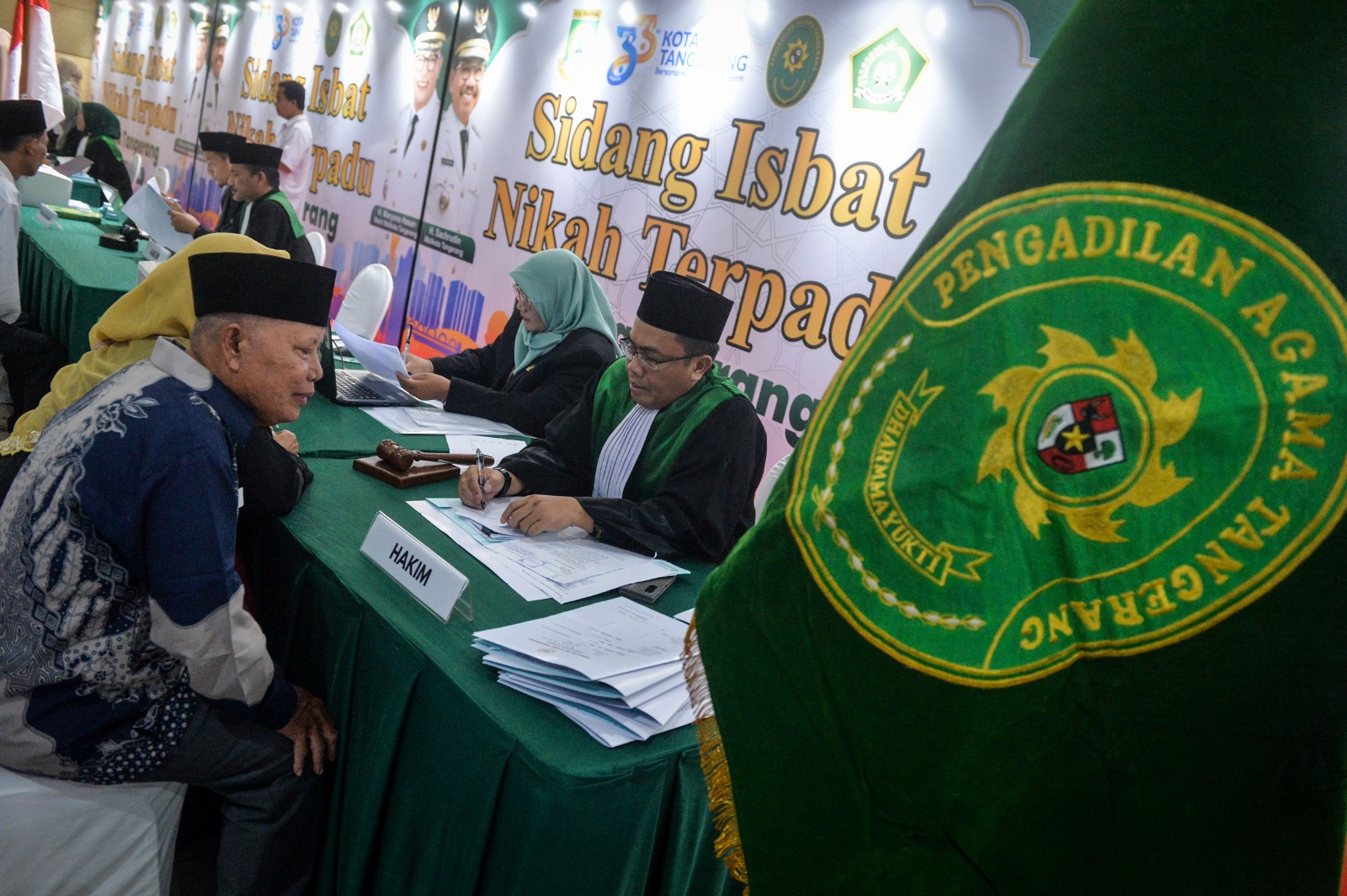 Sidang isbat nikah terpadu di Kota Tangerang