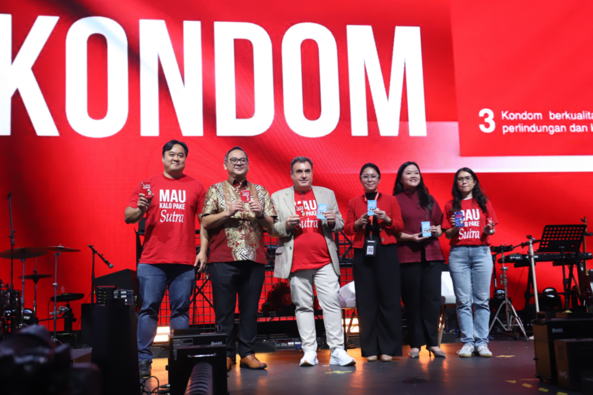 Peluncuran kampanye Kondom Sutra bertajuk “Mau Kalo Pake Kondom” edukasi kesehatan seks