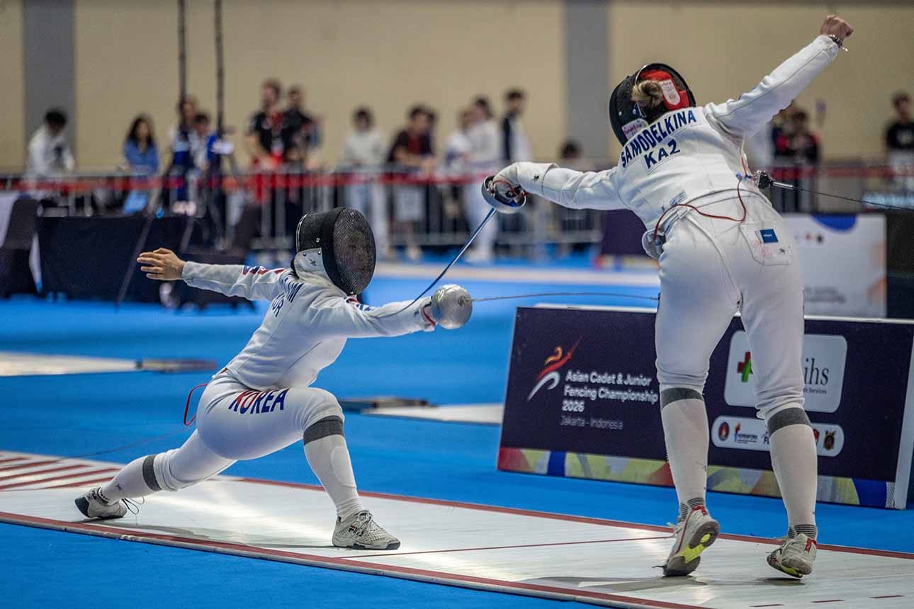 Kejuaraan Anggar Kadet dan Junior Asia Digelar di Jakarta