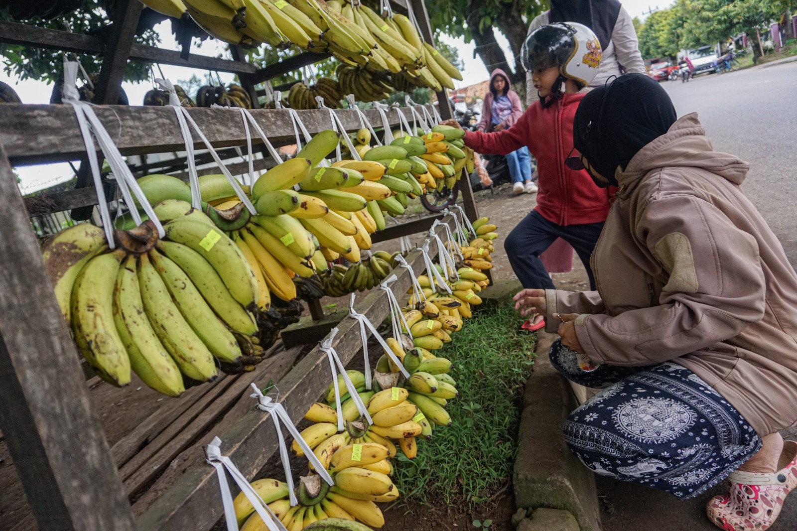 Permintaan buah pisang untuk menu berbuka puasa