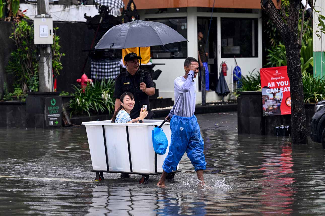 Banjir Rendam Sejumlah Wilayah di Bali, Puluhan Titik Terdampak