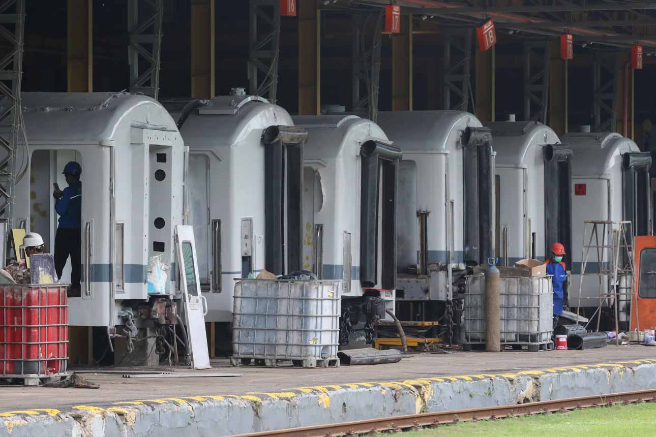Balai Yasa Surabaya Gubeng Intensifkan Perawatan Kereta Jelang Angkutan Lebaran 2026