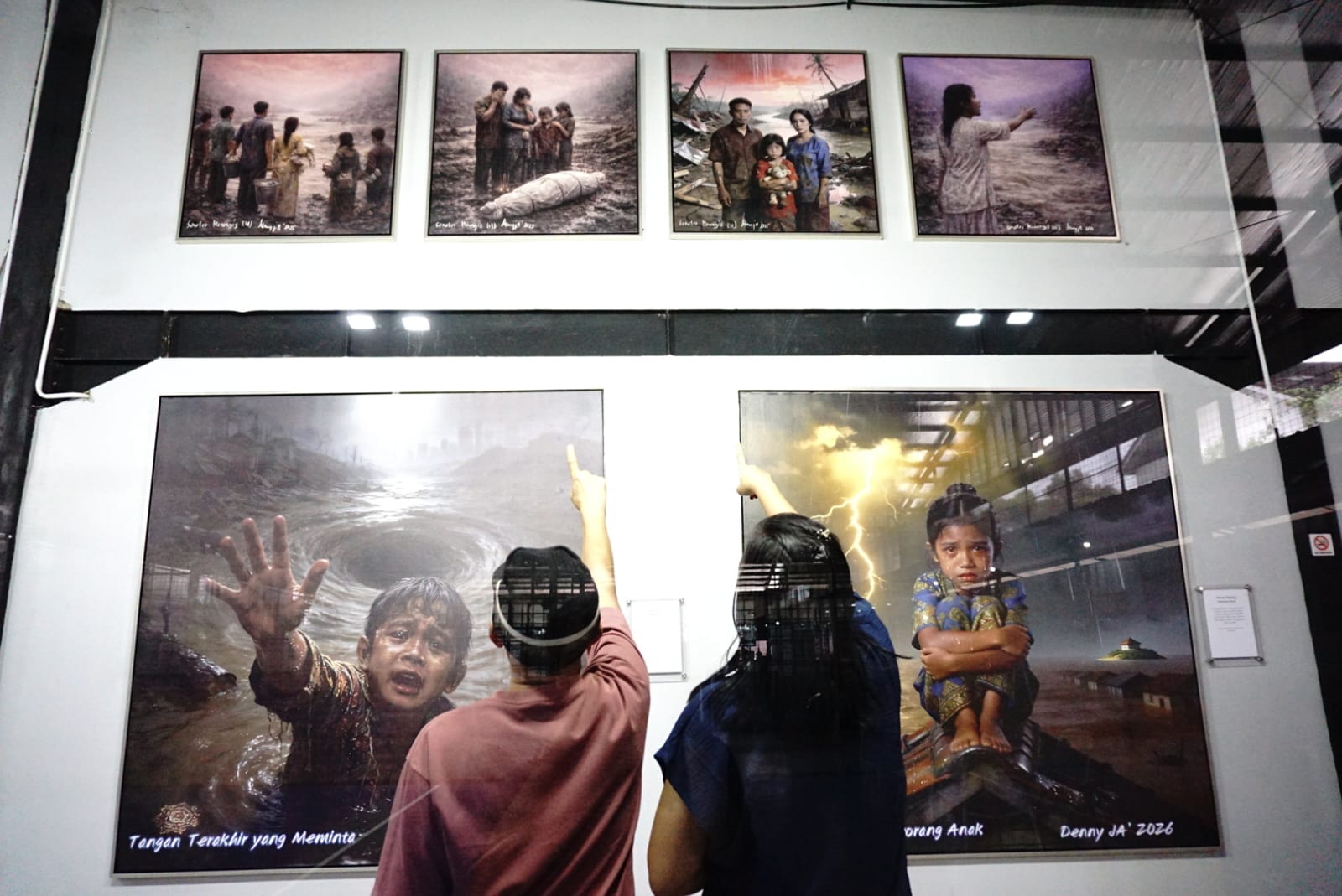 Pameran Sumatra Menangis dan Kritik Ekologi digelar di Galeri Lukisan Denny JA