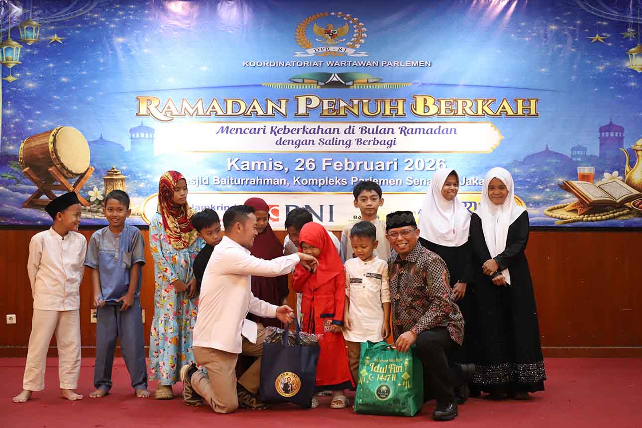 Wartawan Parlemen Berbagi Keberkahan di Bulan Ramadan