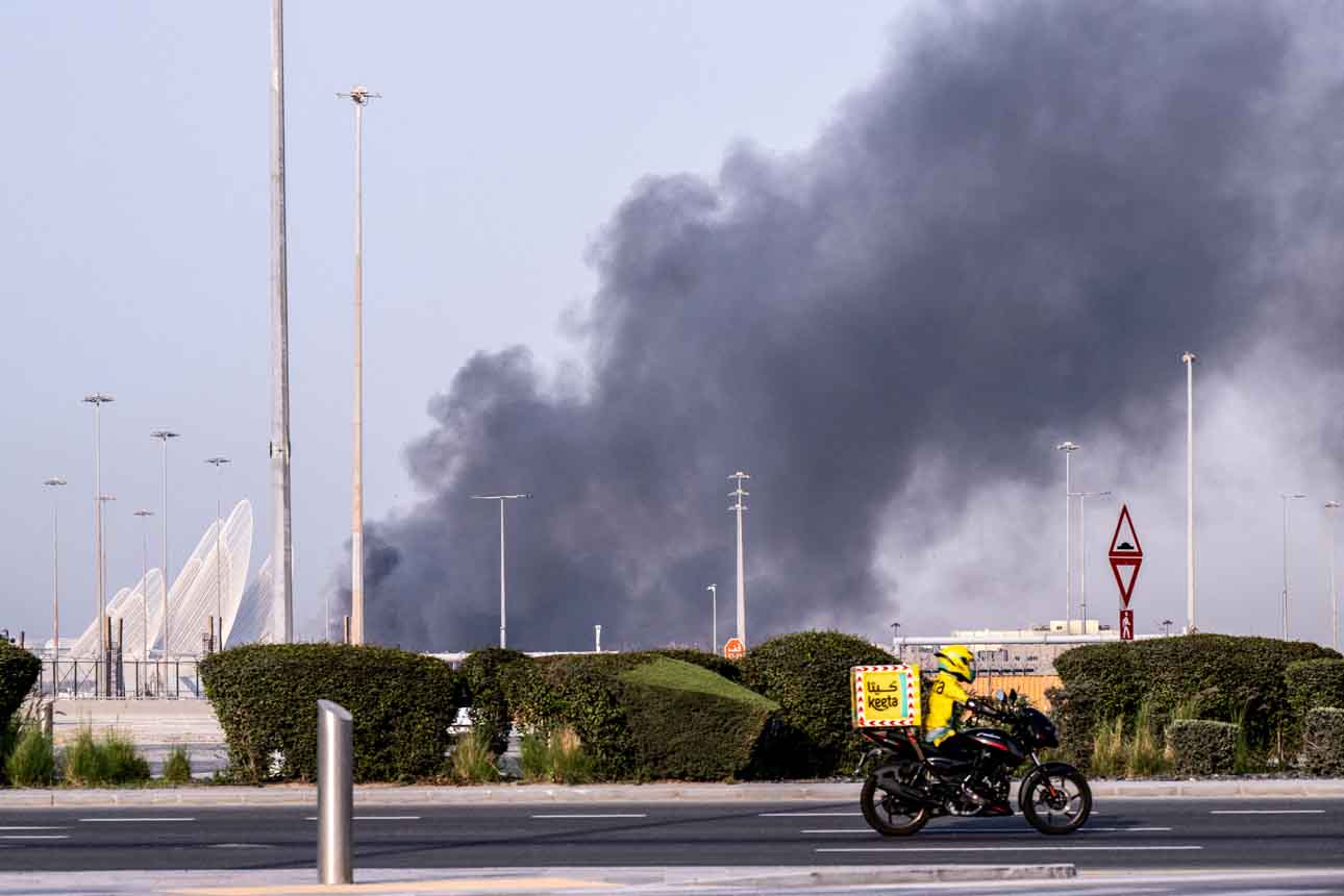 Serangan Iran di Abu Dhabi