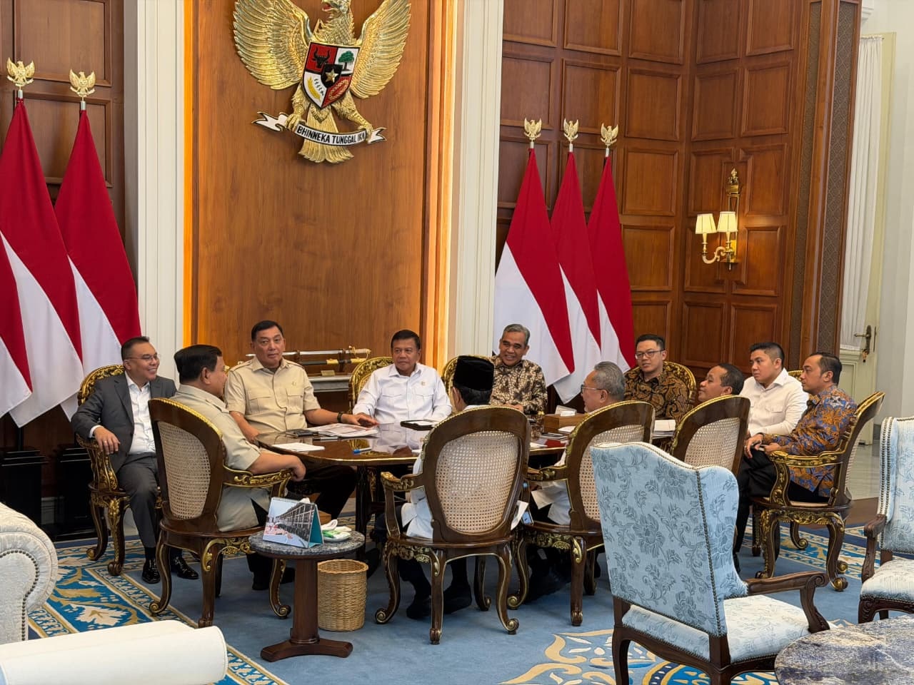 Presiden Prabowo Terima Aspirasi DPR, Soroti Harga Pangan dan Cadangan LPG