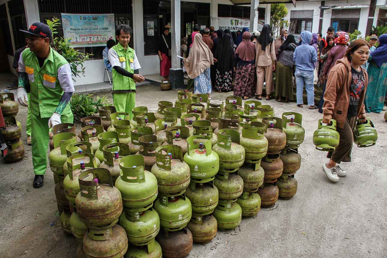 Operasi Pasar Elpiji 3 Kilogram Pastikan Ketersediaan di Palang Raya