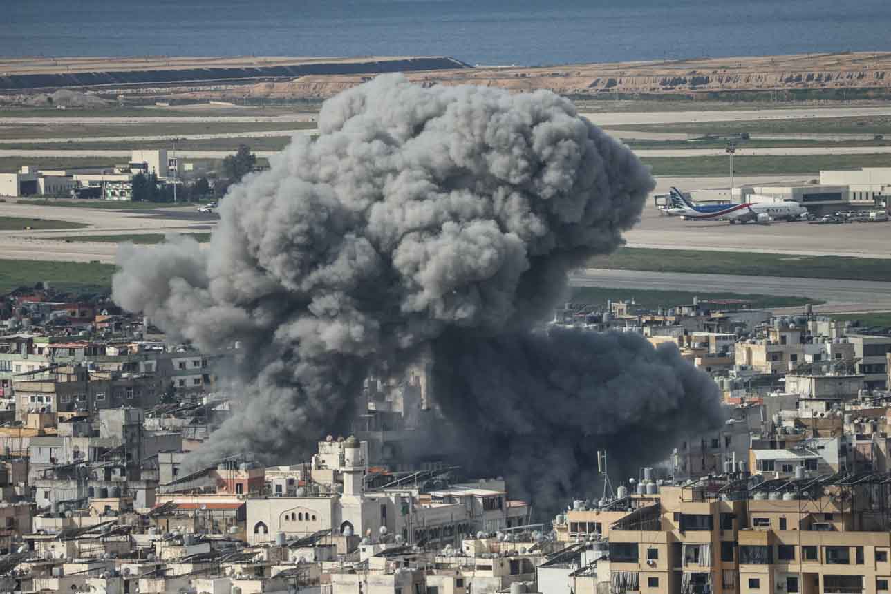 Serangan Udara di Pinggiran Selatan Beirut