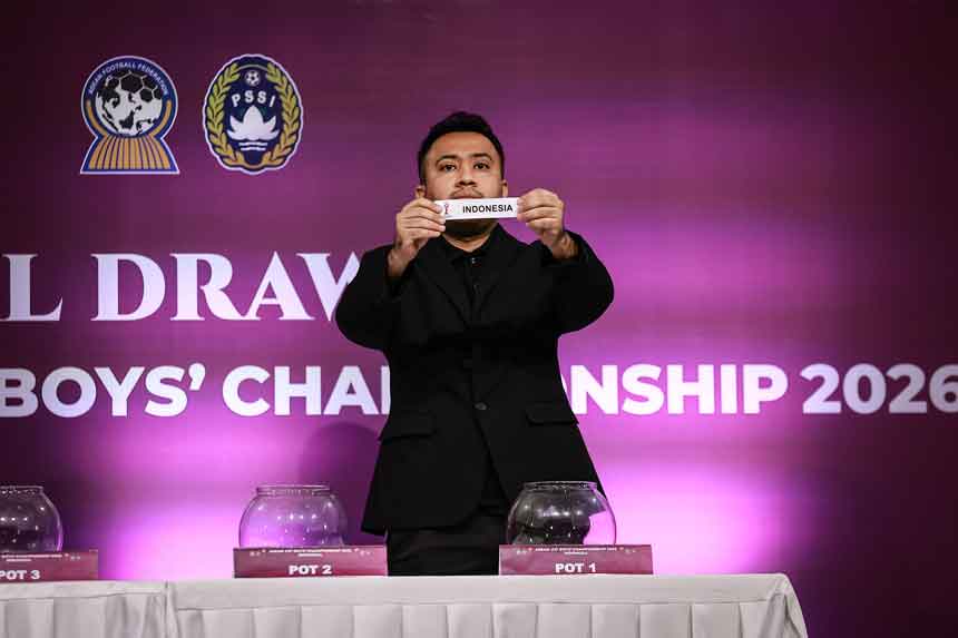 Drawing Turnamen ASEAN U-17 Boys Championship 2026