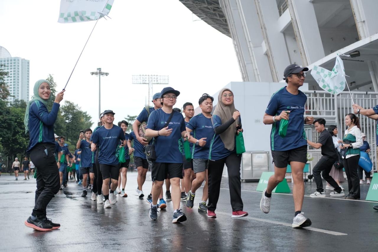 Manulife Syariah Indonesia Bersama Komunitas GOFIT Gelar Gerak  Berkah: Berbagi Sehat Berjamaah di Bulan Ramadan