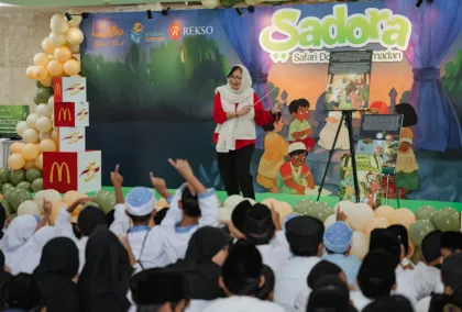 500 Anak Ikuti Safari Dongeng Ramadan McDonald’s Indonesia di Masjid Istiqlal, Belajar Nilai Moral lewat Cerita Interaktif 