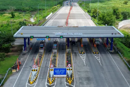 Pemberlakuan diskon tarif tol arus mudik Lebaran 2026