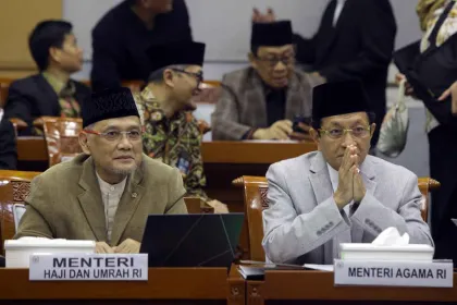 Raker Komisi VIII DPR dgn 3 Menteri