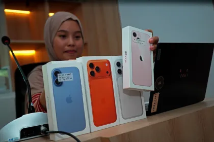 Permintaan sewa Iphone meningkat jelang Lebaran di Makassar