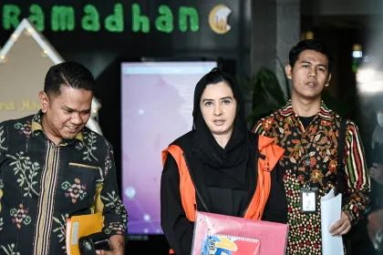 Pemeriksaan Fadia Arafiq di KPK