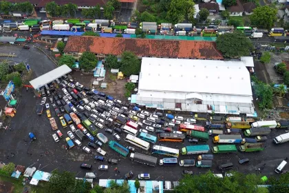 Macet Parah, Jalan ke Pelabuhan Gilimanuk Capai 40 KM