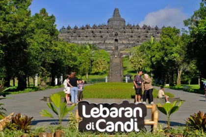 Libur Idul Fitri, Candi Borobudur Jadi Magnet Wisatawan