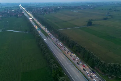 One Way Arus Balik Diterapkan di Tol Transjawa