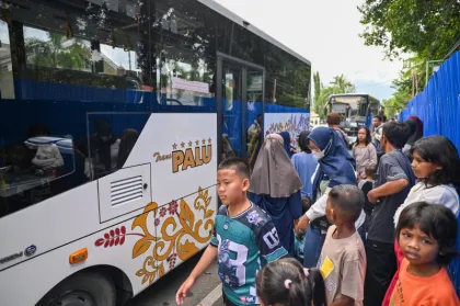 Libur Lebaran, Layanan Bus TransPalu Gratis untuk Masyarakat