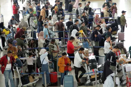 Puncak Arus Balik, Aktivitas di Bandara Kualanamu Meningkat