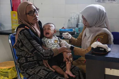Program Vaksinasi untuk Cegah Campak di Semarang