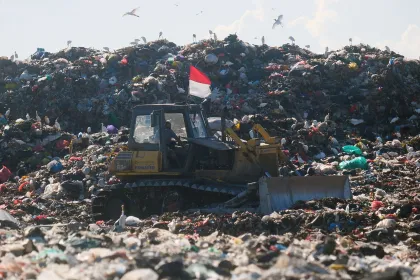 Larangan membuang sampah organik di TPA Suwung Bali