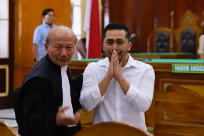 Videografer Amsal Sitepu divonis bebas