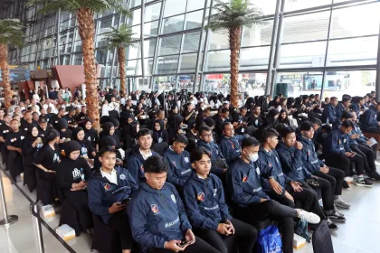 Pelepasan Pekerja Migran Indonesia ke Jepang