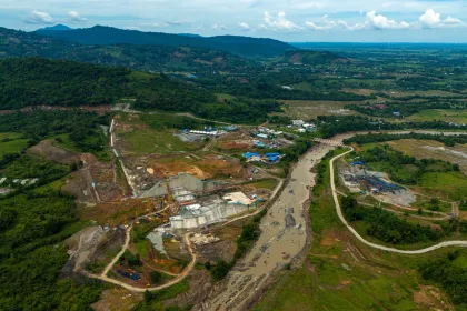 Progres pembangunan Bendungan Jenelata