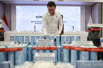 BPOM tindak pengedaran ilegal N2O
