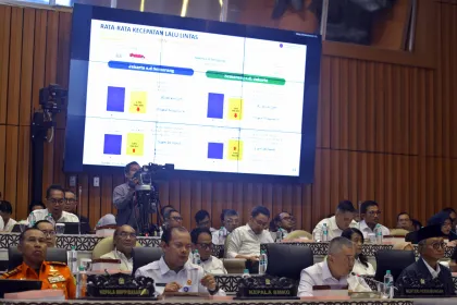 Rapat Kerja Komisi V DPR dan Pemerintah Bahas Evaluasi Arus Mudik