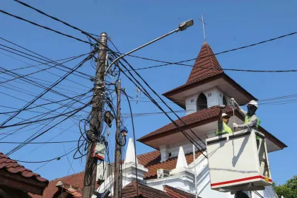 Kabel Semrawut Ditertibkan, Depok Benahi Wajah Kota