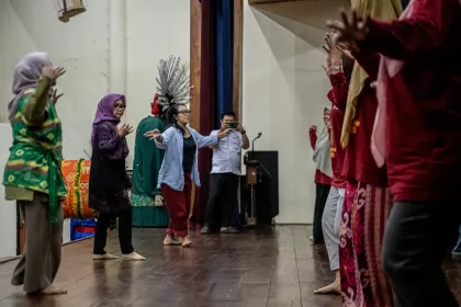 Pelatihan seni tari bagi guru di Jakarta
