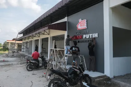 Alih fungsi pasar mangkrak menjadi gerai Koperasi Merah Putih