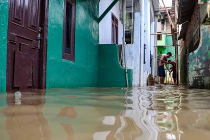 32 RT di Jakarta Terendam Banjir Akibat Luapan Ciliwung dan Pesanggrahan