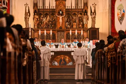 Misa Syukur 125 Tahun Gereja Katedral Jakarta Dihadiri Seribu Umat