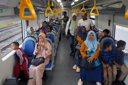 Angka penumpang kereta api Makassar-Parepare meningkat