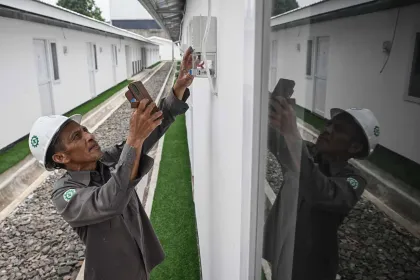 Hunian Baru untuk Warga Bantaran Rel Mulai Dibangun