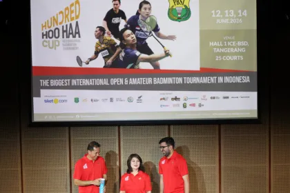 Jelang tunamen bulu tangkis Hundred Hoo Haa Cup 2026