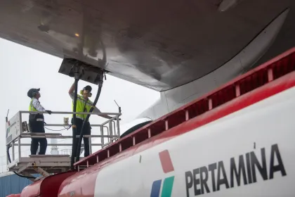 Kebutuhan avtur untuk embarkasi Palembang