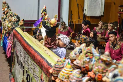 Dalang Cilik Unjuk Kebolehan di Museum Wayang