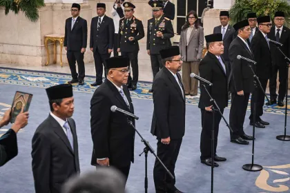 Reshuffle Kabinet Merah Putih, Pejabat Baru Resmi Dilantik
