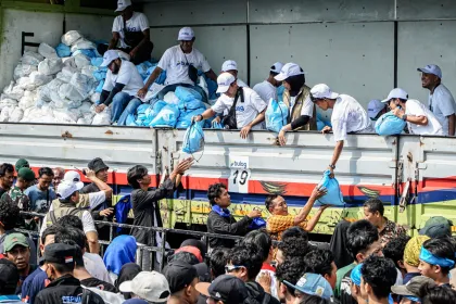 Istana Kepresidenan bagikan ratusan ribu paket sembako gratis