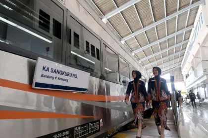 Peluncuran KA Sangkuriang relasi Banyuwangi-Bandung