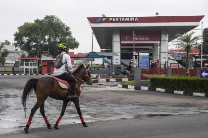Unik, ASN Pemkot Tasikmalaya Naik Kuda ke Kantor untuk Menekan Penggunaan BBM