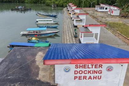 Kampung Nelayan Merah Putih di Konawe
