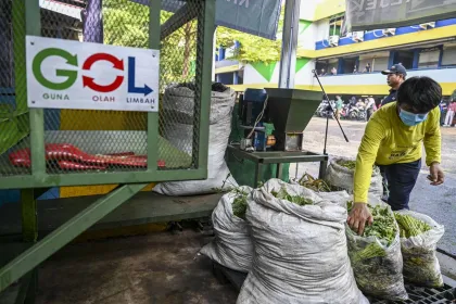 Upaya Pengolahan Sampah Organik Dilakukan di Pasar Kramat Jati